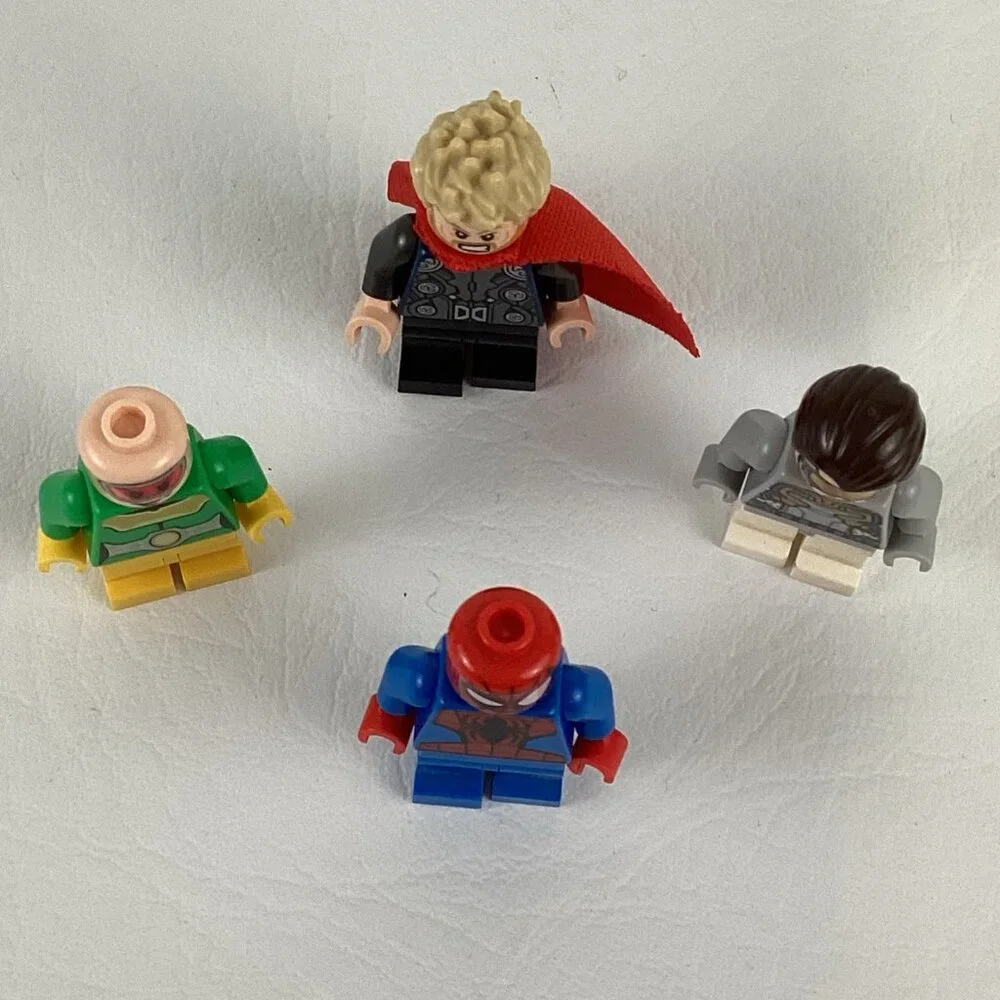 Lego Minifigure Marvel Spider-Man Thor Hydra Doc Ock Mini Figure Lot Replacement